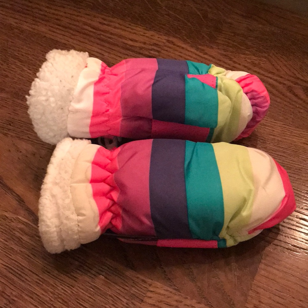 Thinsulate Rainbow Lined Mittens